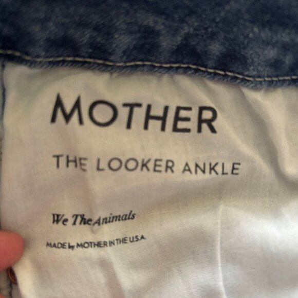 MOTHER Made in the USA The Looker Ankle Jeans 25 - Picture 6 of 9